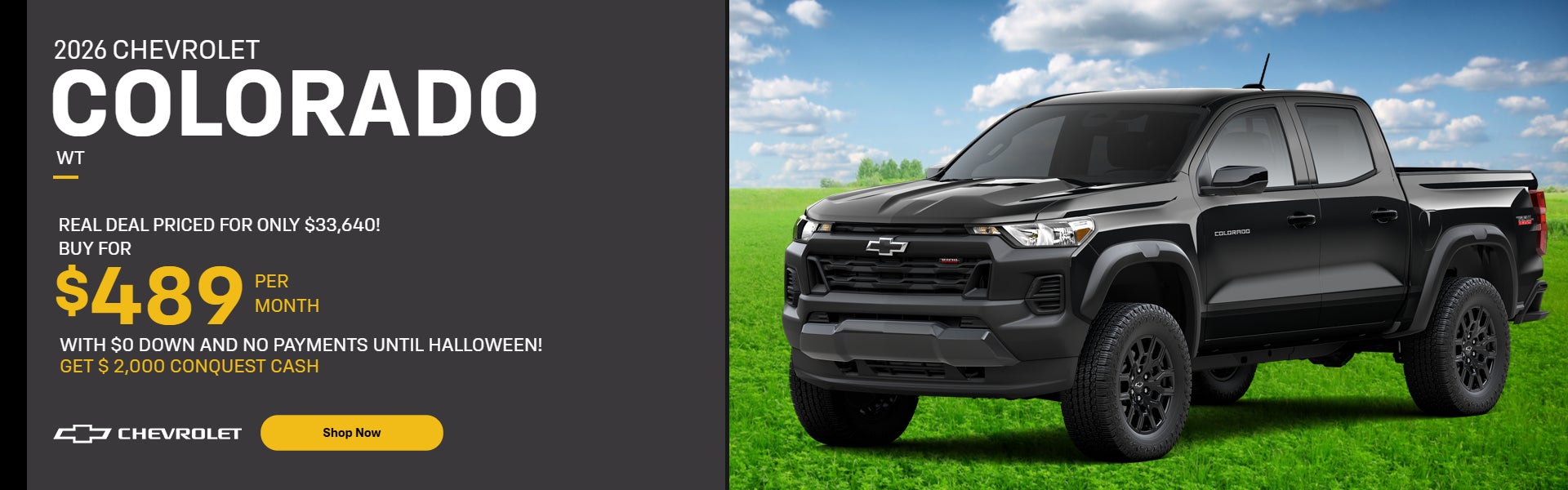 2026 Chevrolet Colorado Custom Edition Work Truck